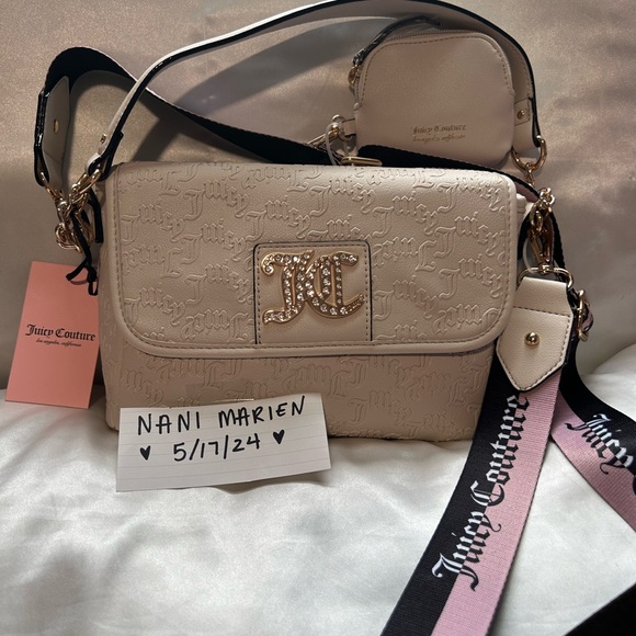 Juicy Couture Beige Crossbody Bag - Picture 3 of 5